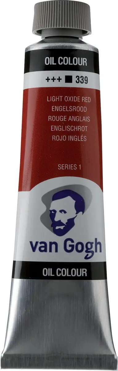 Van Gogh Olieverf 339 Lichtoxide Rood 40ml