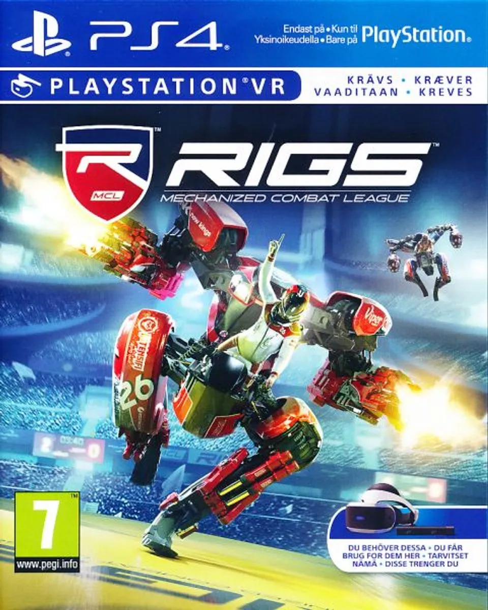 Sony PlayStation RIGS Mechanized Combat League PS VR
