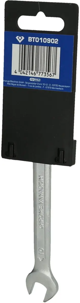 Brilliant Tools BT010902 Dubbele Steeksleutel 10x11mm - afbeelding 4 van 4
