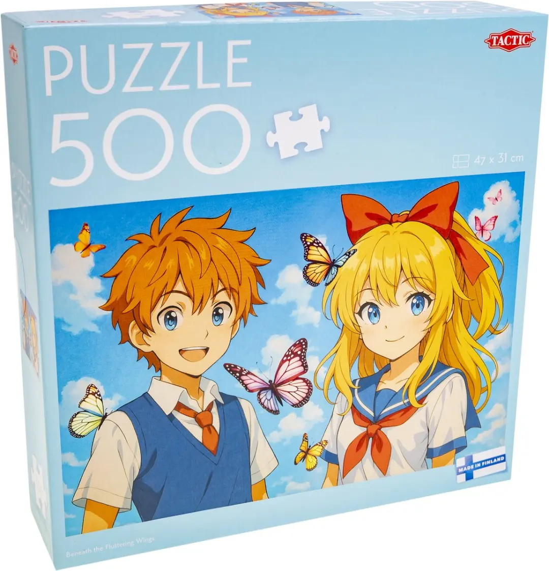 Tactic Anime Puzzel 500 Stukken - Blauw