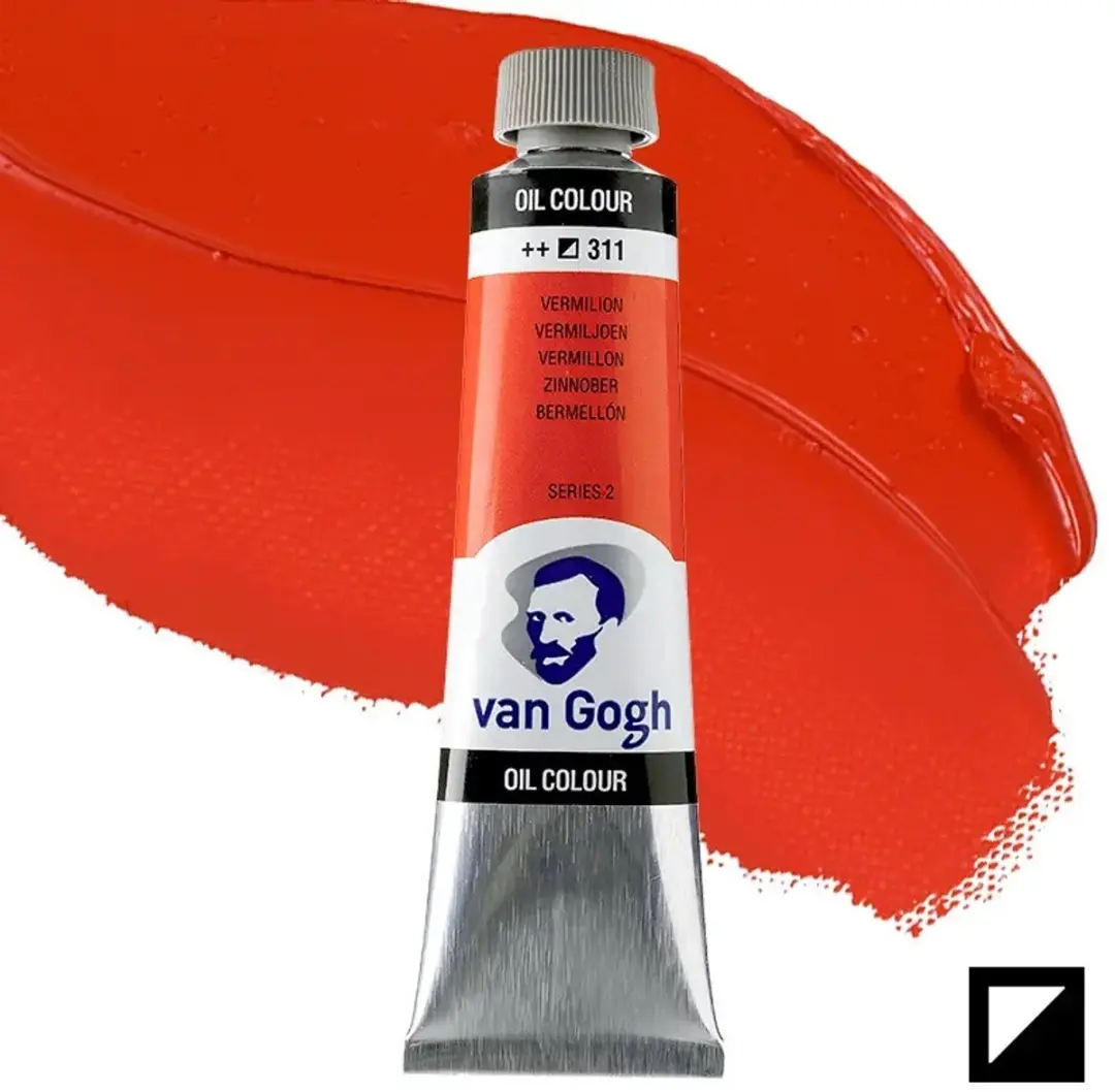 Van Gogh Olieverf 40ml - Vermilion Rood