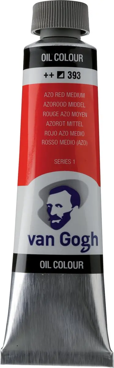 Van Gogh Olieverf 40ml - Azo Rood Medium