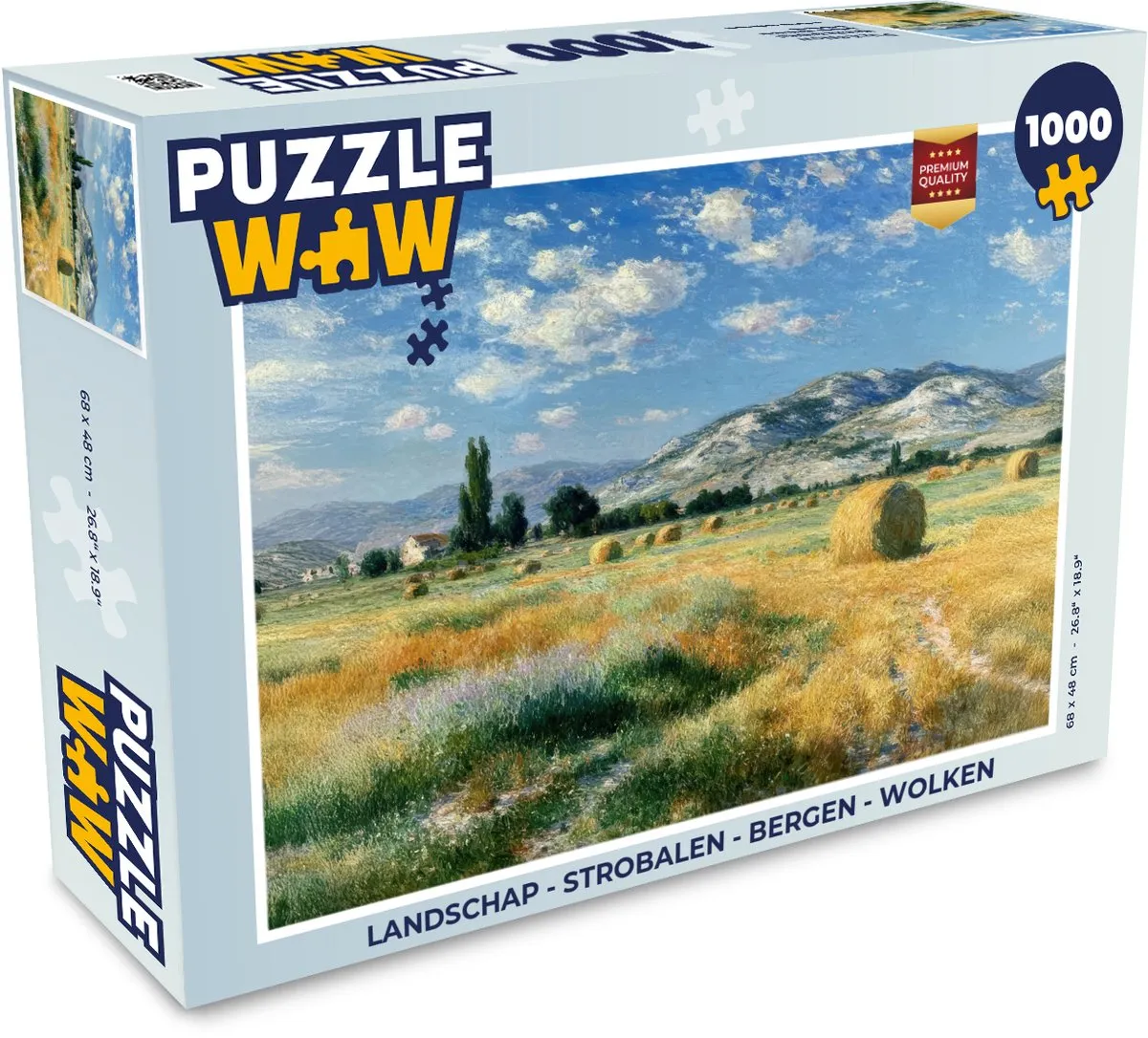 PuzzleWow Landschap Legpuzzel 1000 Stukjes