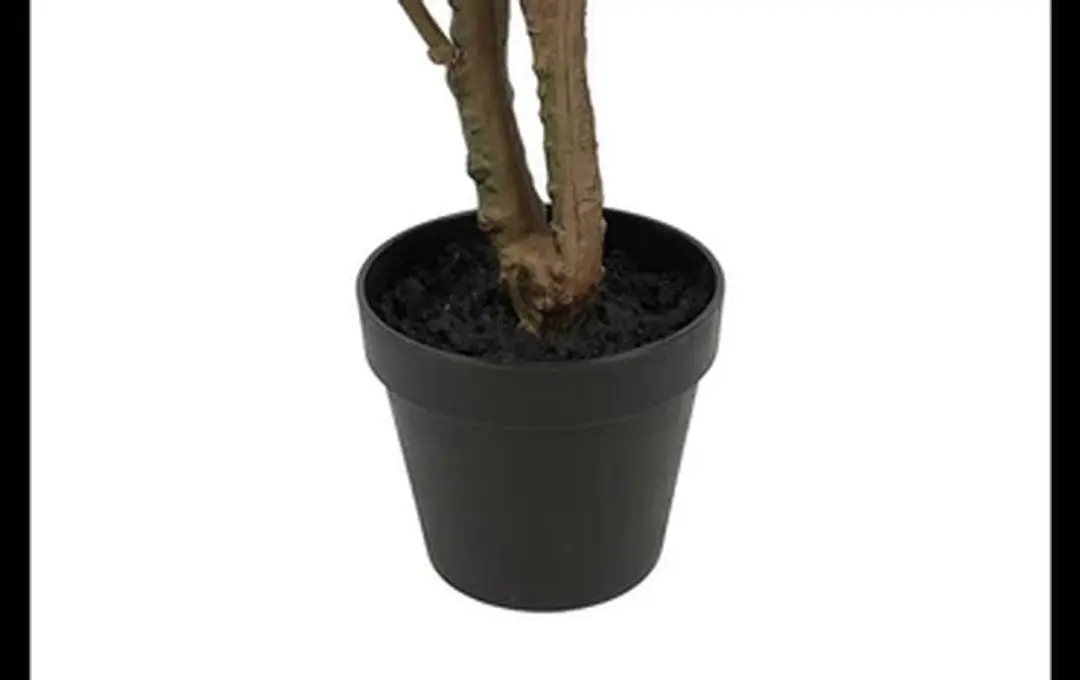 Countryfield Kunstplant Araucaria 35x35x110cm - Roze - afbeelding 3 van 3