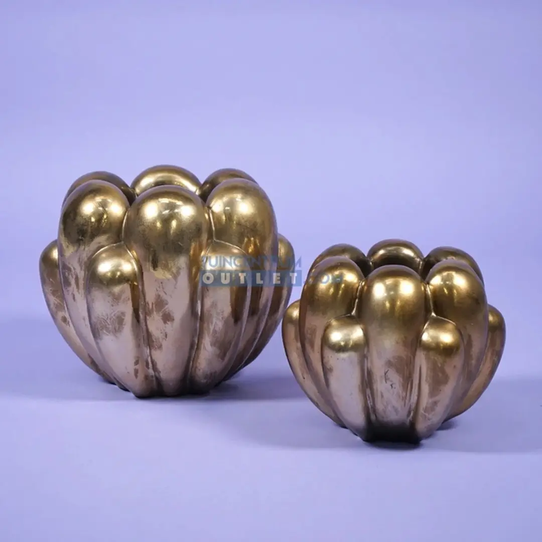 Countryfield Lily Bloempot 25cm - Goud - afbeelding 5 van 6