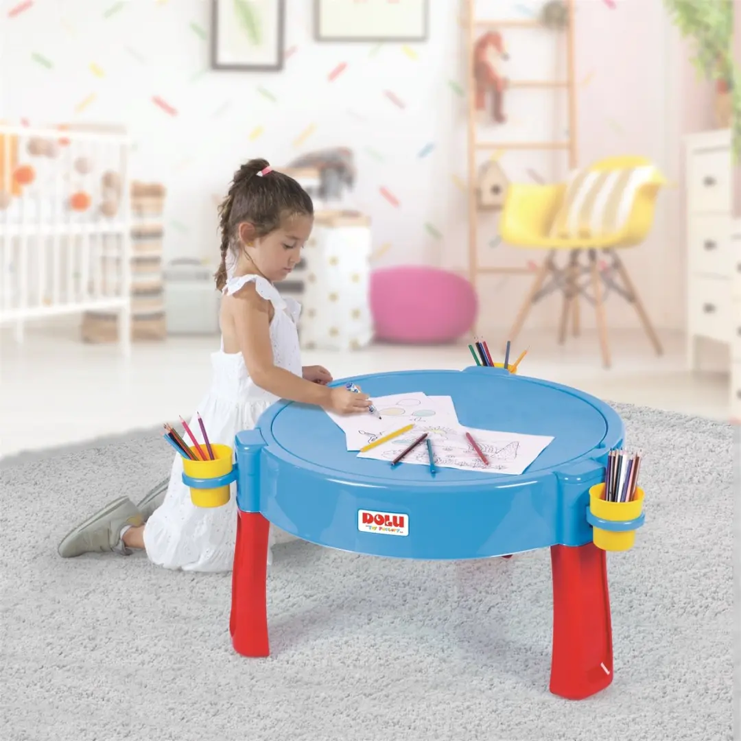 APS Dolu Multicolor Zand- en Watertafel - Blauw/Rood/Gel - afbeelding 6 van 6