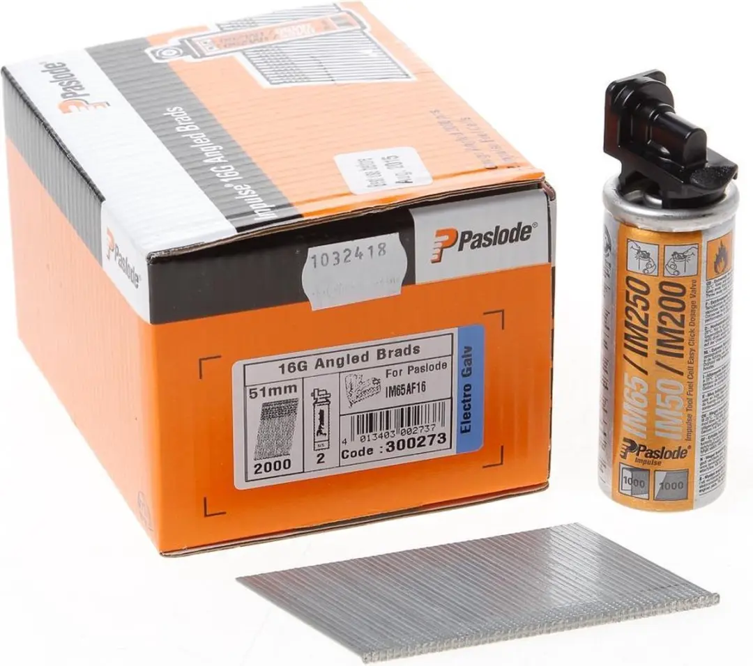 Paslode AF16 Afwerknagels 2000 Stuks - Wit