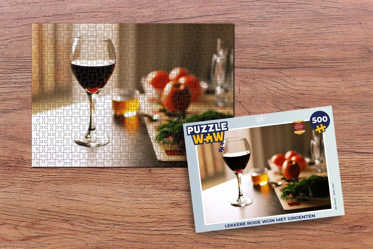 PuzzleWow Legpuzzel 500 Stuks - Multicolor