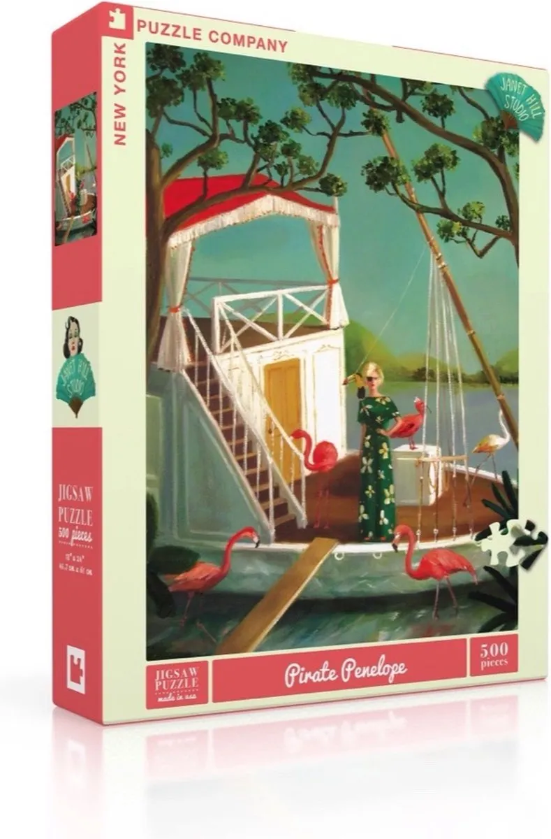 The New York Puzzle Company Puzzel Pirate Penelope 500 Stuks