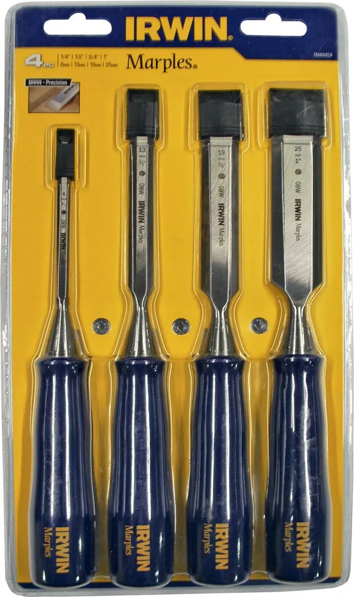 Irwin Houtbeitel M444, 4-delige Set