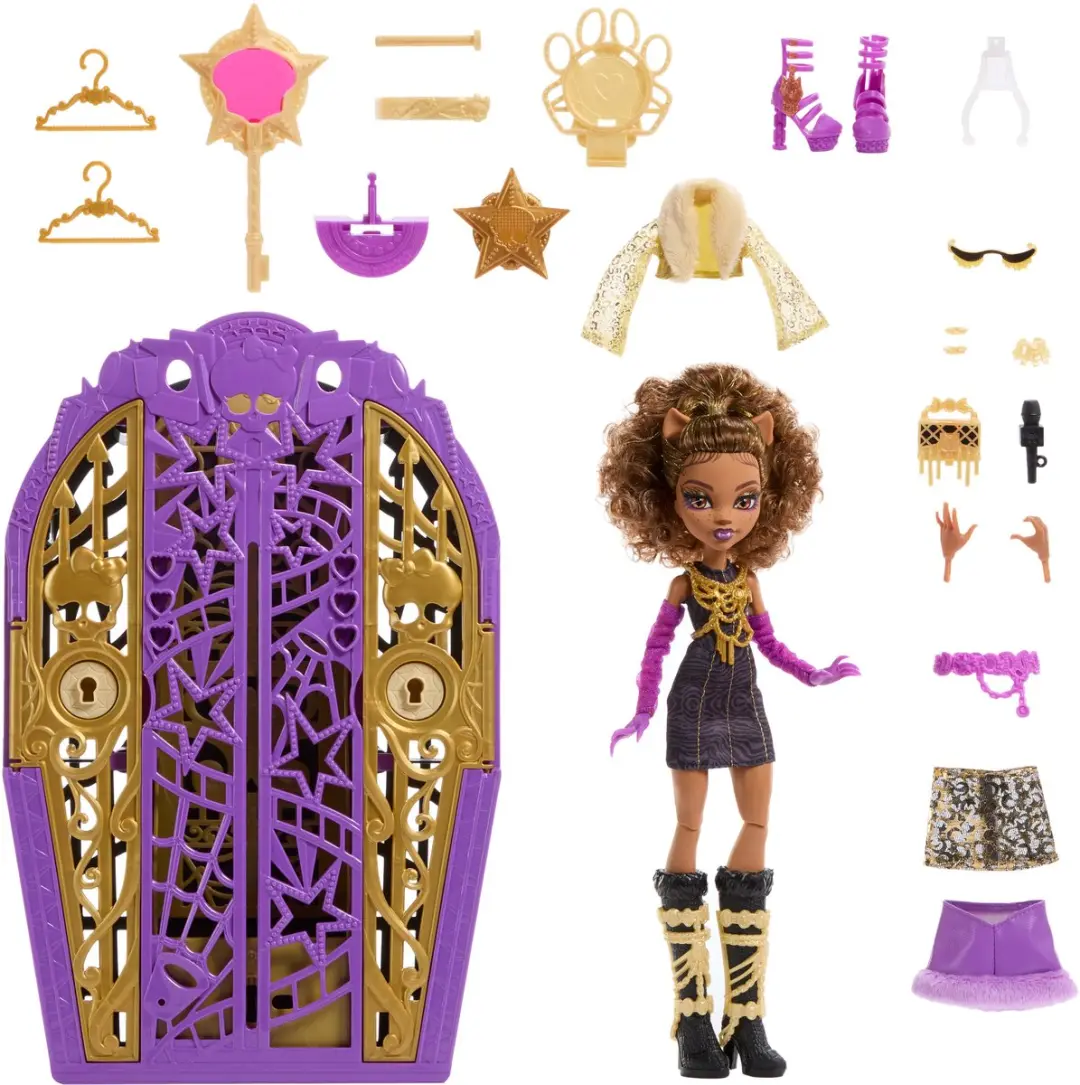 Mattel Monster High Clawdeen Skulltimate Secrets Pop - Clawdeen
