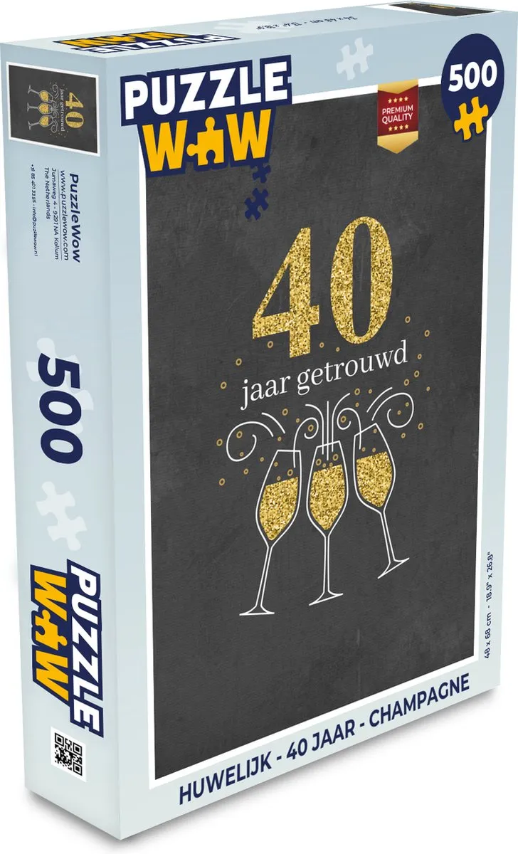 PuzzleWow 500-delige Legpuzzel Spreuken
