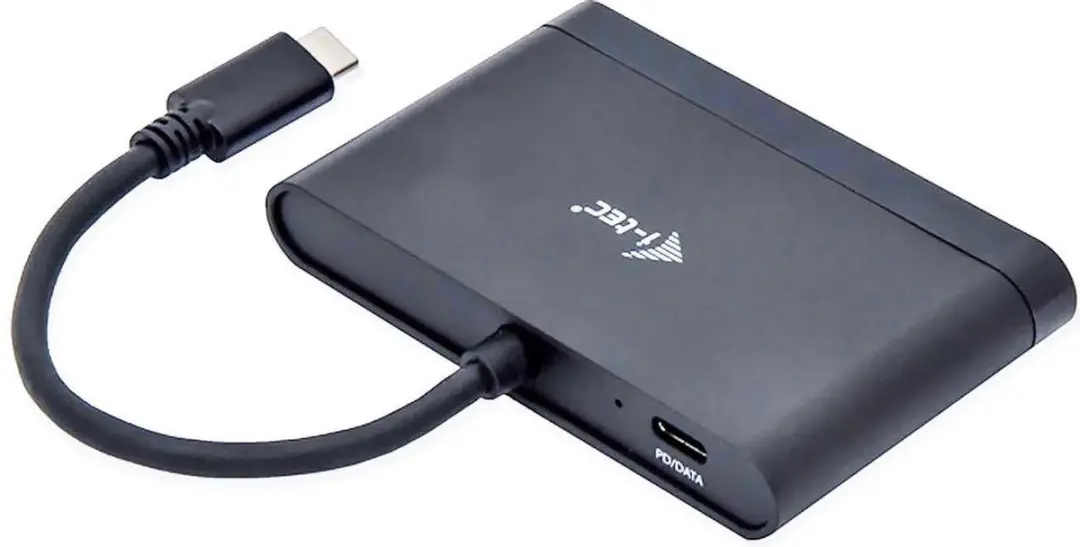 I-tec C31DTPDHDMI USB-C naar 4K HDMI Adapter - Zwart - afbeelding 2 van 4