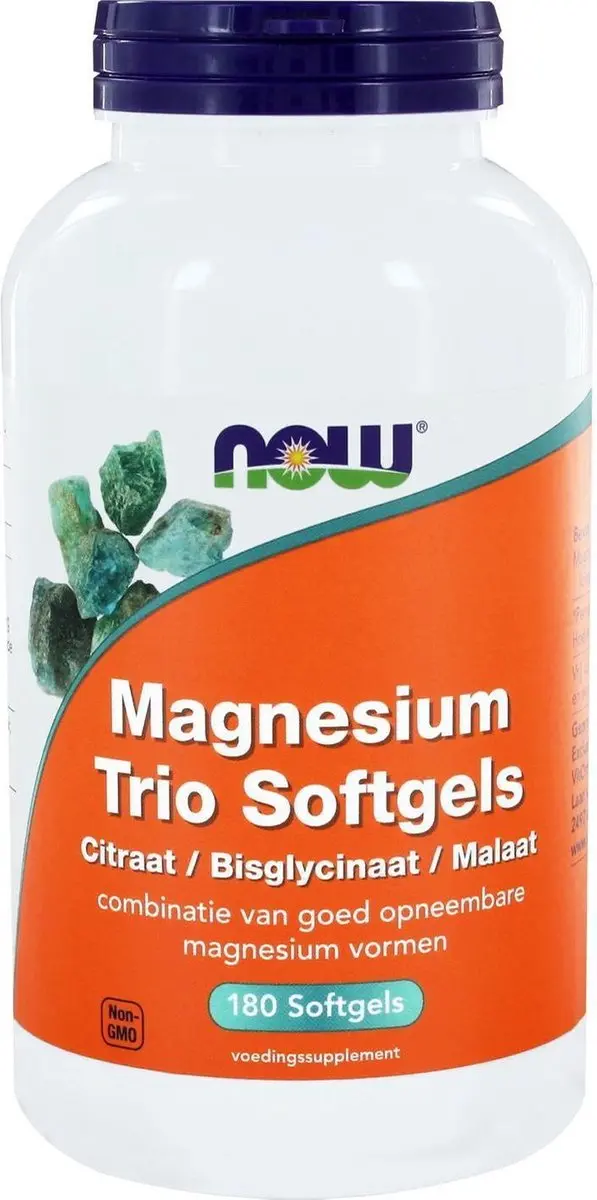Now Foods Magnesium Trio 180g