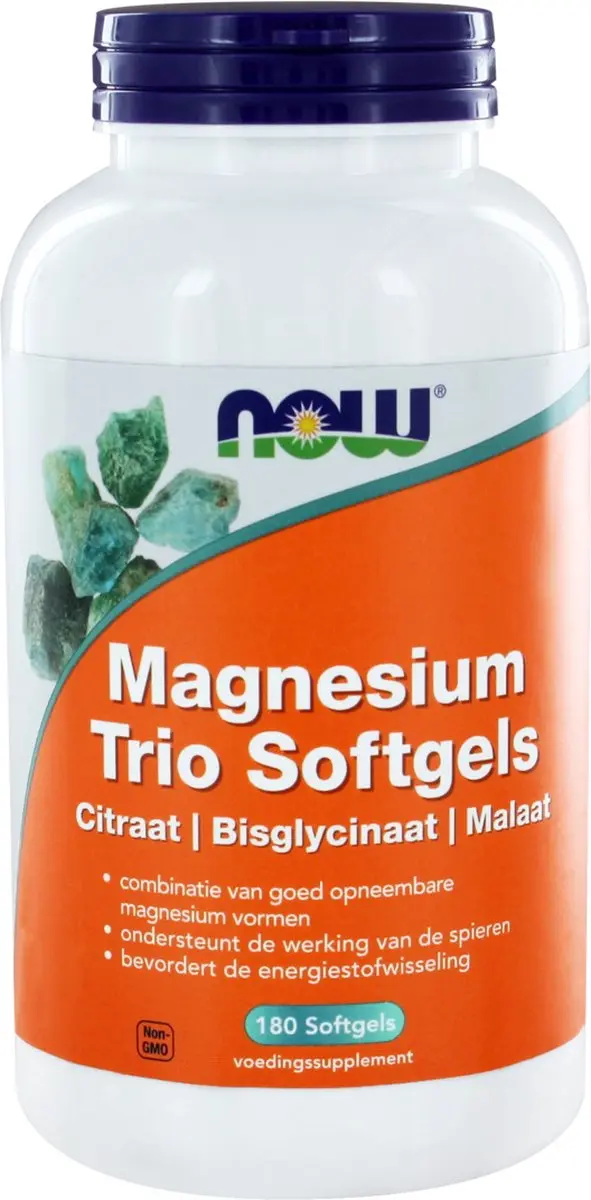 Now Foods Magnesium Trio 180g