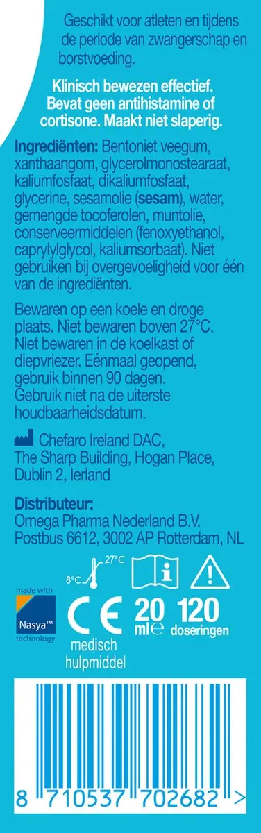 Prevalin Direct Hooikoorts Neusspray 20ml