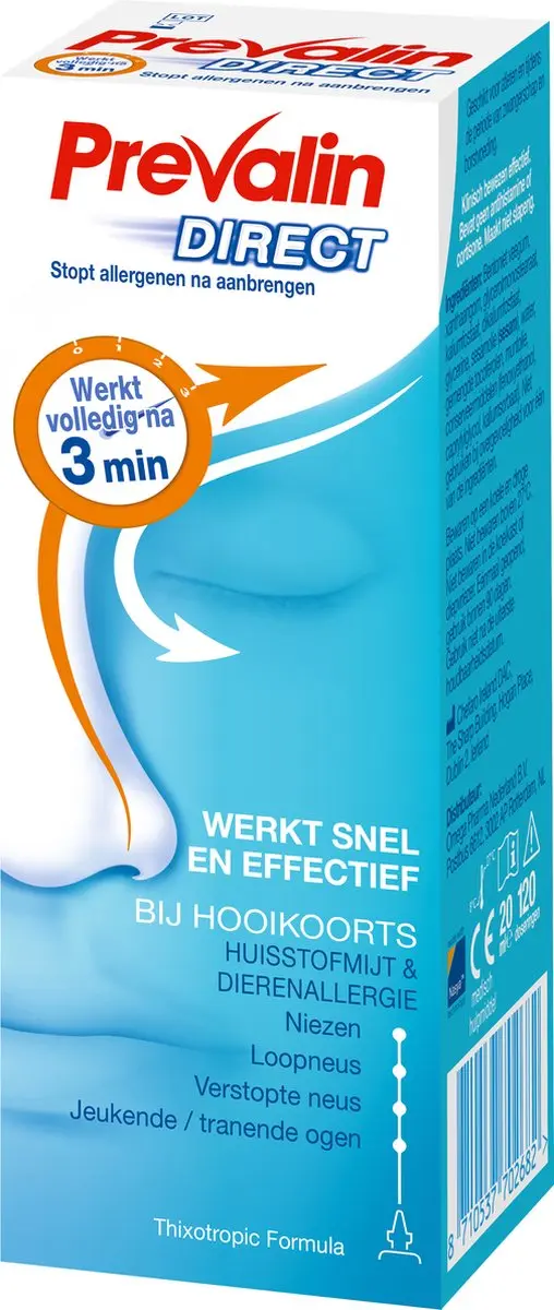 Prevalin Direct Hooikoorts Neusspray 20ml