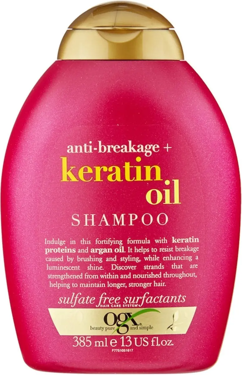 OGX Anti-Breakage Keratine Olie Shampoo 385ml