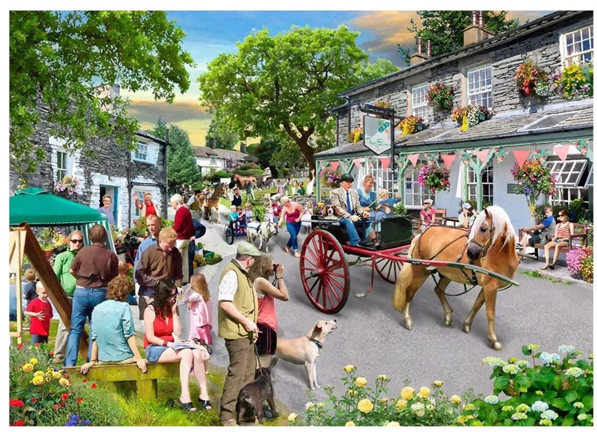 House Of Puzzles Pony Parade Legpuzzel 500 Stuks