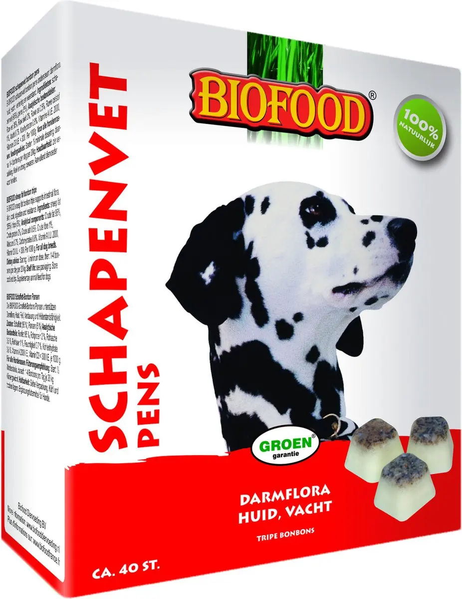 BF Petfood Biofood Schapenvet Maxi Bonbons
