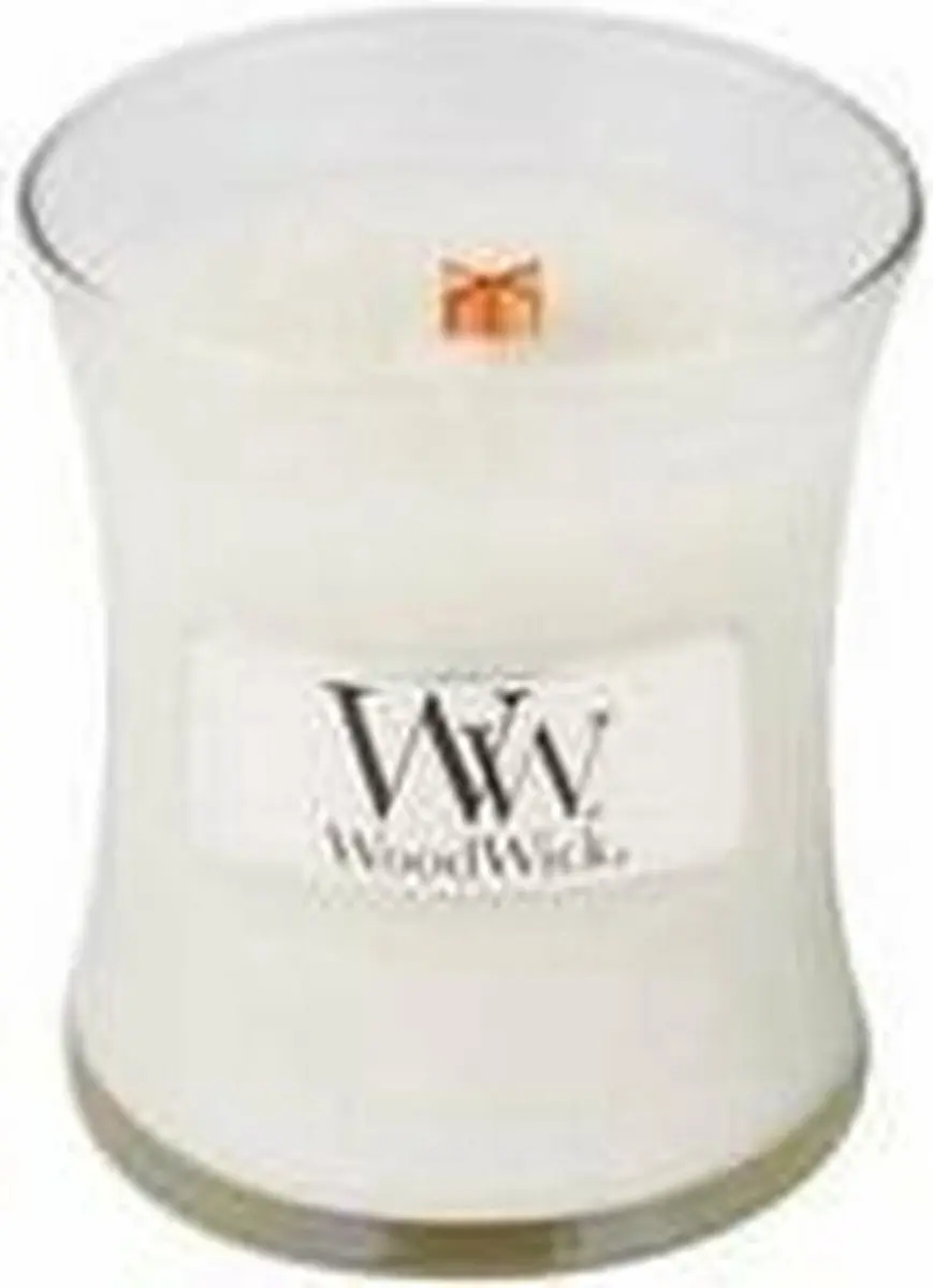Woodwick Mini Geurkaars Cashmere - 20 Branduren - 85gr