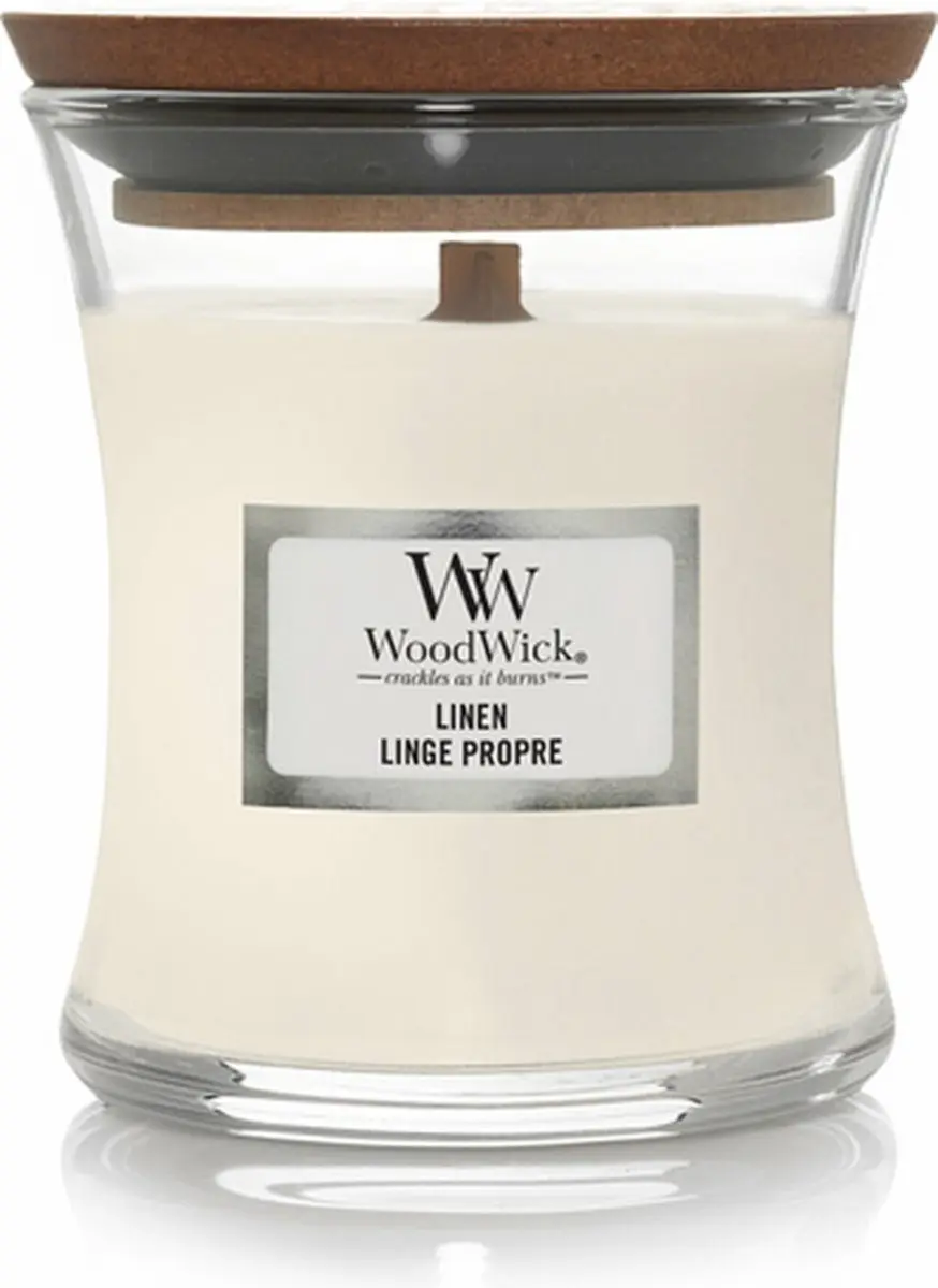 Woodwick Mini Geurkaars Cashmere