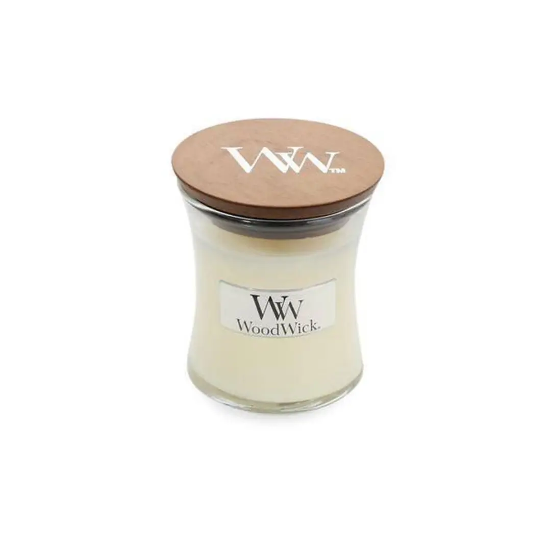 Woodwick Mini Geurkaars Cashmere - 20 Branduren - 85gr