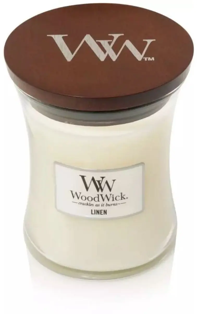 Woodwick Mini Geurkaars Cashmere - 20 Branduren - 85gr