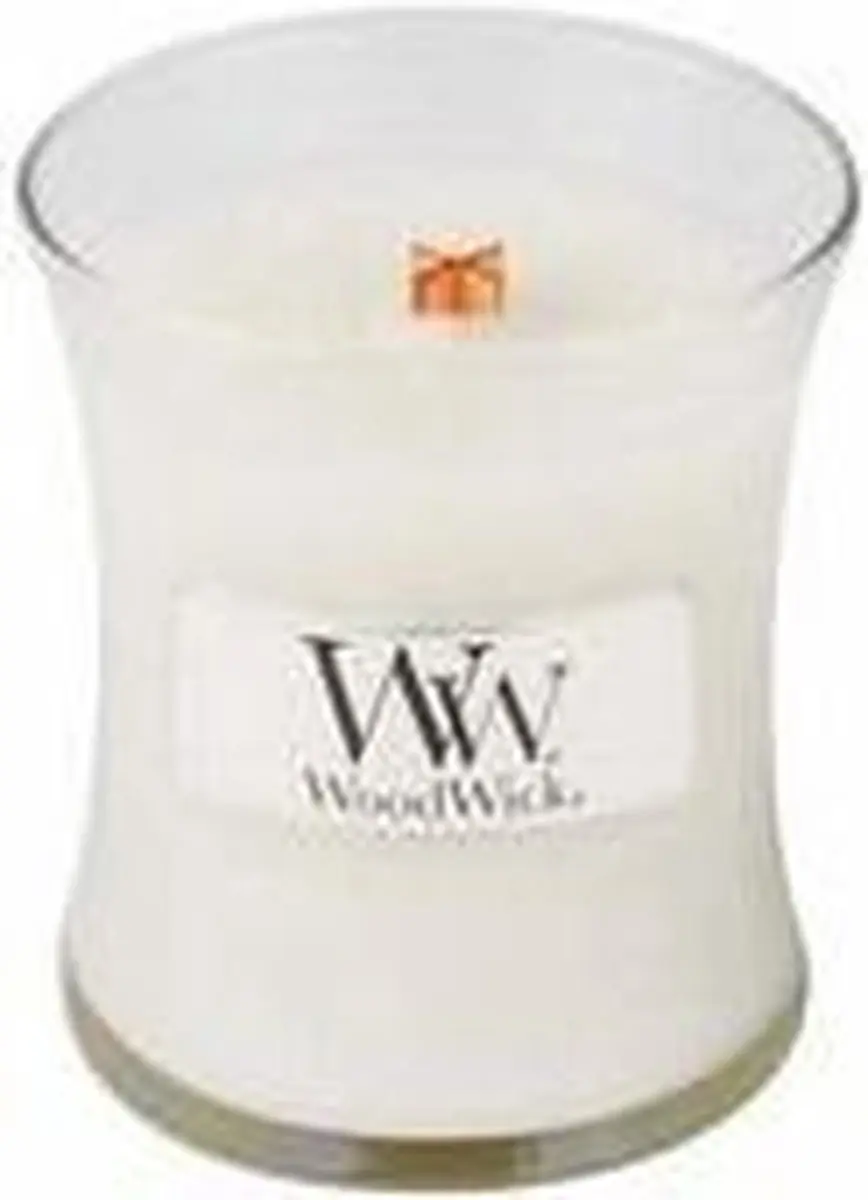 Woodwick Mini Geurkaars Cashmere - 20 Branduren - 85gr