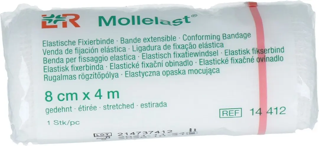 Lohmann & Rauscher Mollelast Hydrofiel Windsel 8x400cm