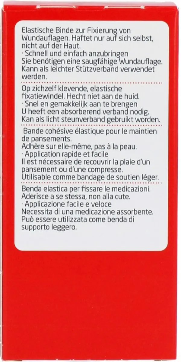 Leukoplast Elastomull Fixatiewindsel 10cm x 4m - Wit