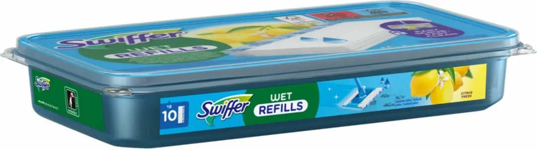 Swiffer Vochtige Vloerdoekjes Citrus Fresh - 10 Stuks - afbeelding 4 van 6