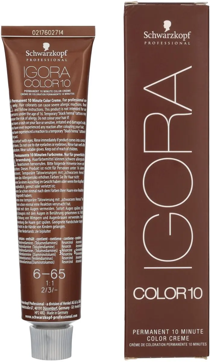 Schwarzkopf Igora Royal Color 10 6-65 Developer 60ml