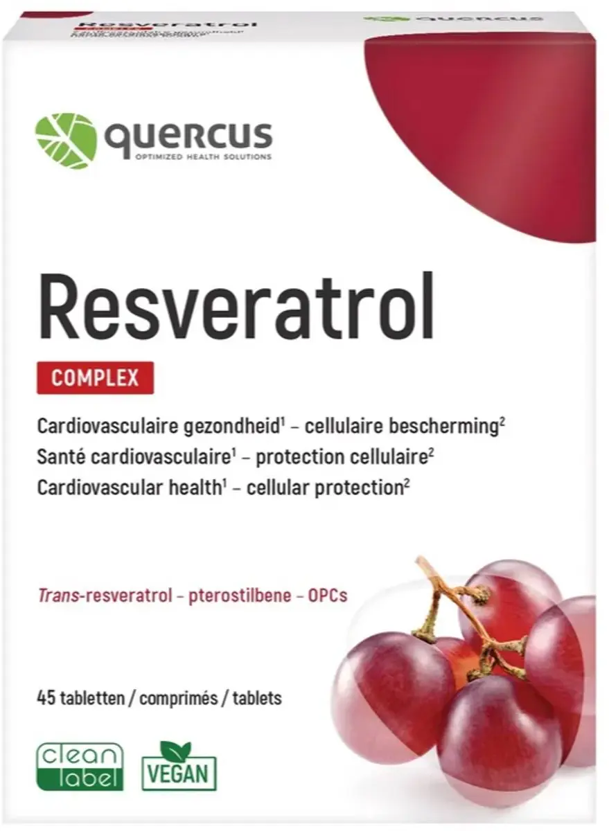 Quercus Resveratrol 45 tabletten