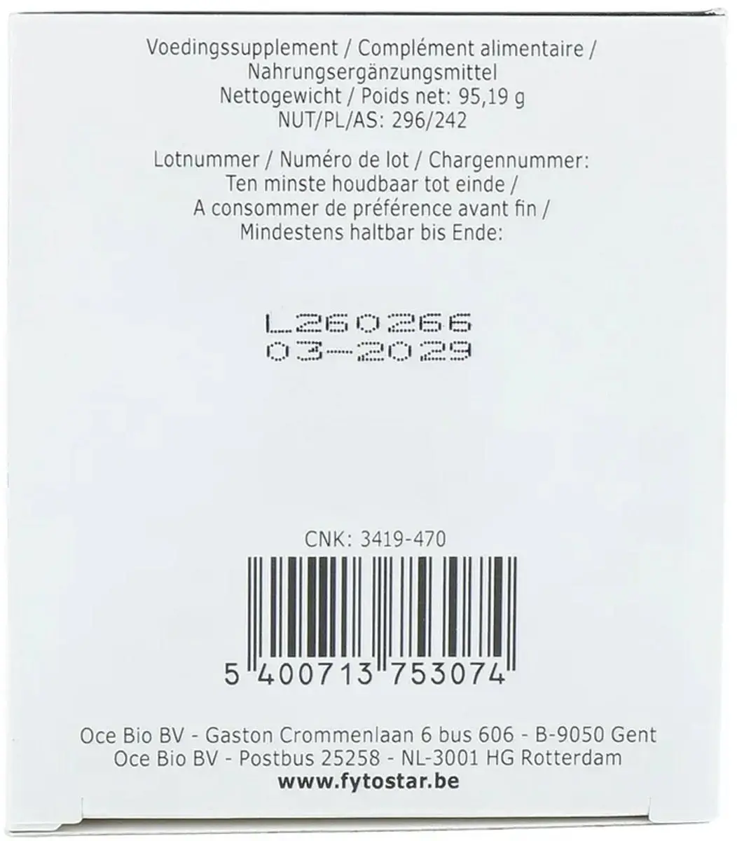 Fytostar Vivirex 120 Capsules