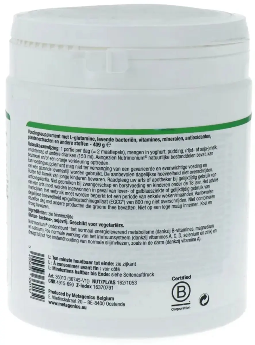 Metagenics Nutrimonium Original 56 Stuks - afbeelding 2 van 6