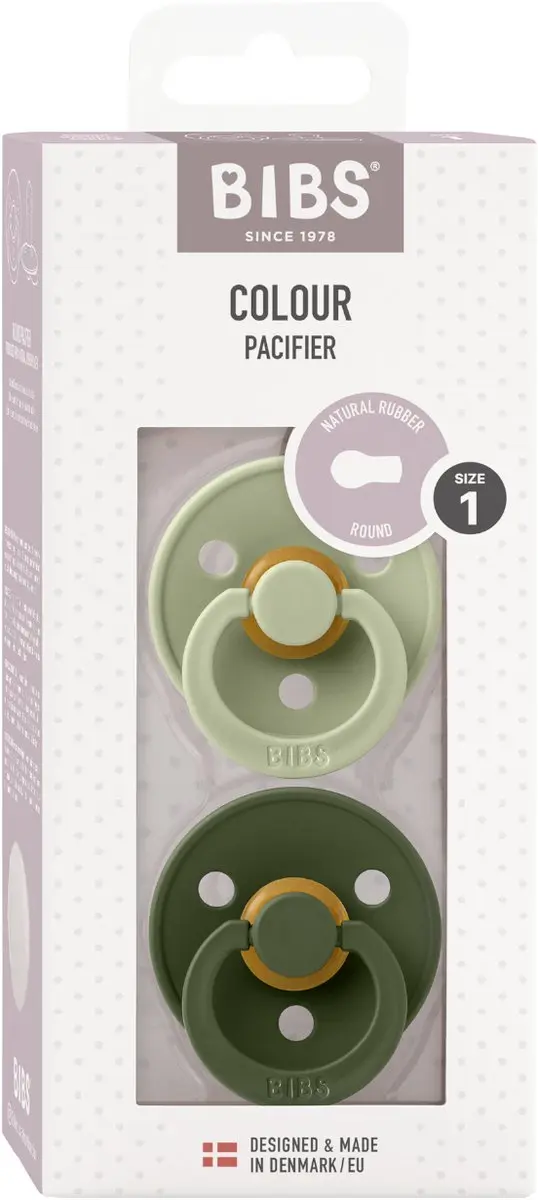 BIBS Colour Pacifier Stage 1