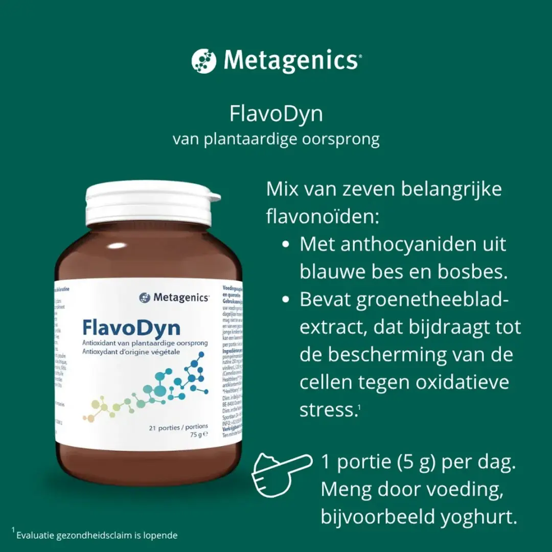 Metagenics FlavoDyn Poeder 104g - afbeelding 2 van 5