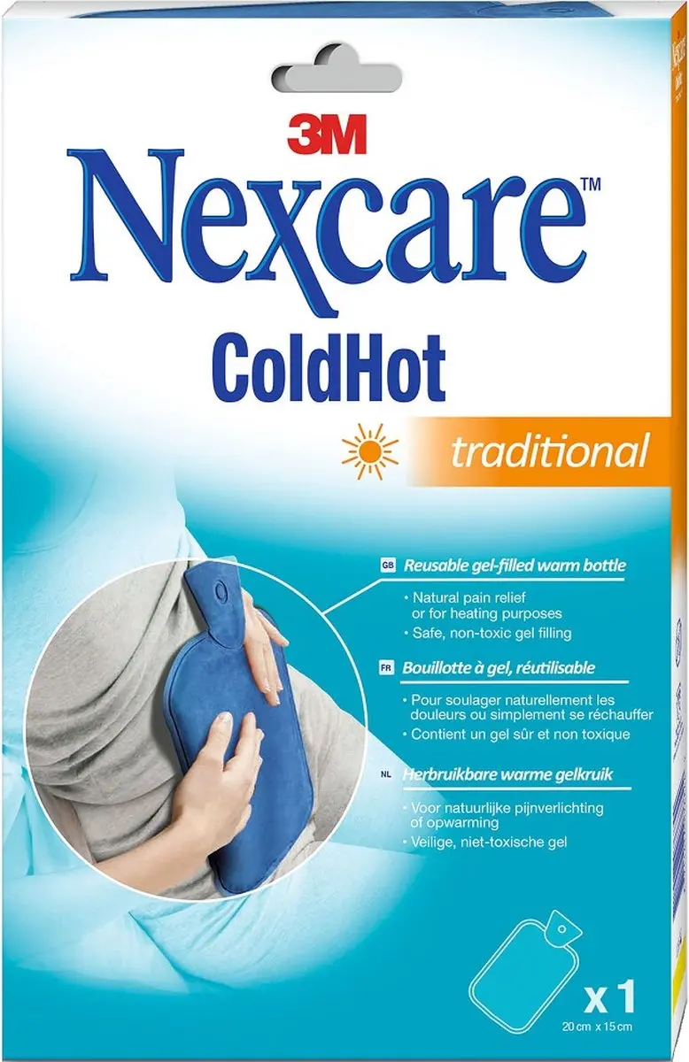3M Nexcare Coldhot Gel Kruik Classic - 20cm - Multi - afbeelding 5 van 6