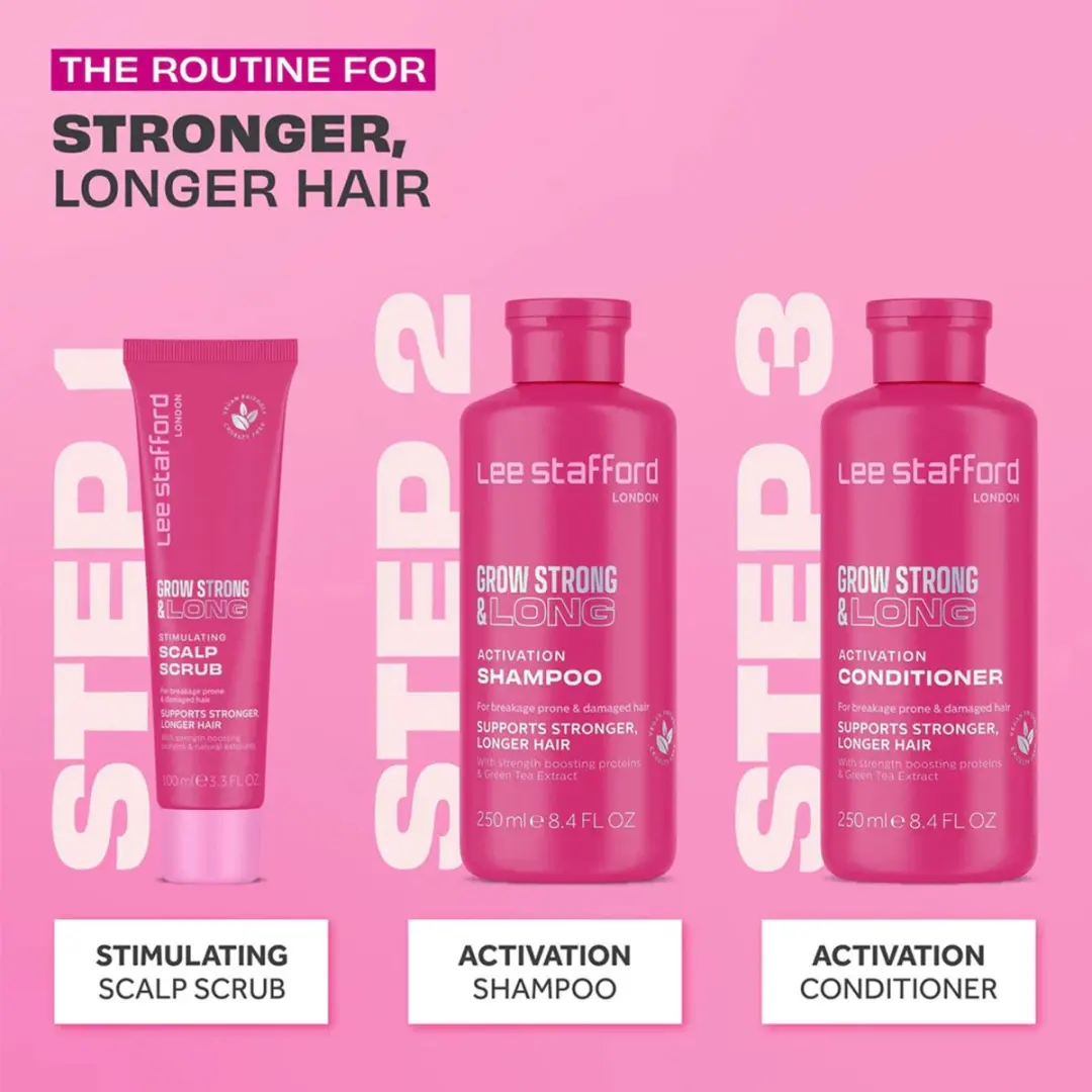 Lee Stafford Grow It Longer Scalp Scrub 100ml