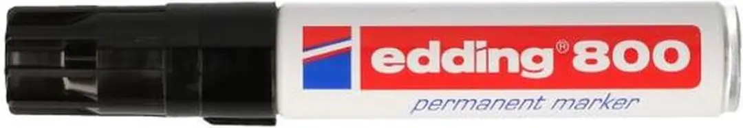 edding 800 Permanent Marker - Zwart - afbeelding 5 van 5