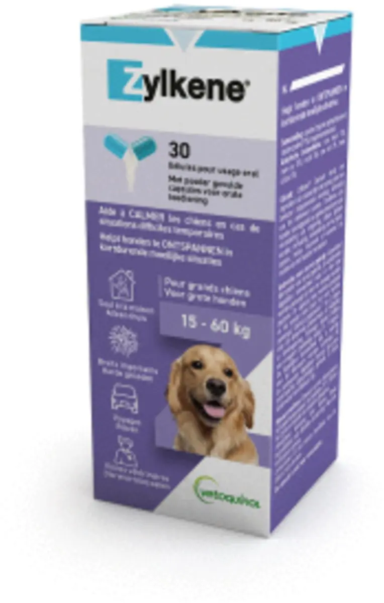 Zylkene 450mg Capsules 30 Stuks - 15-60kg