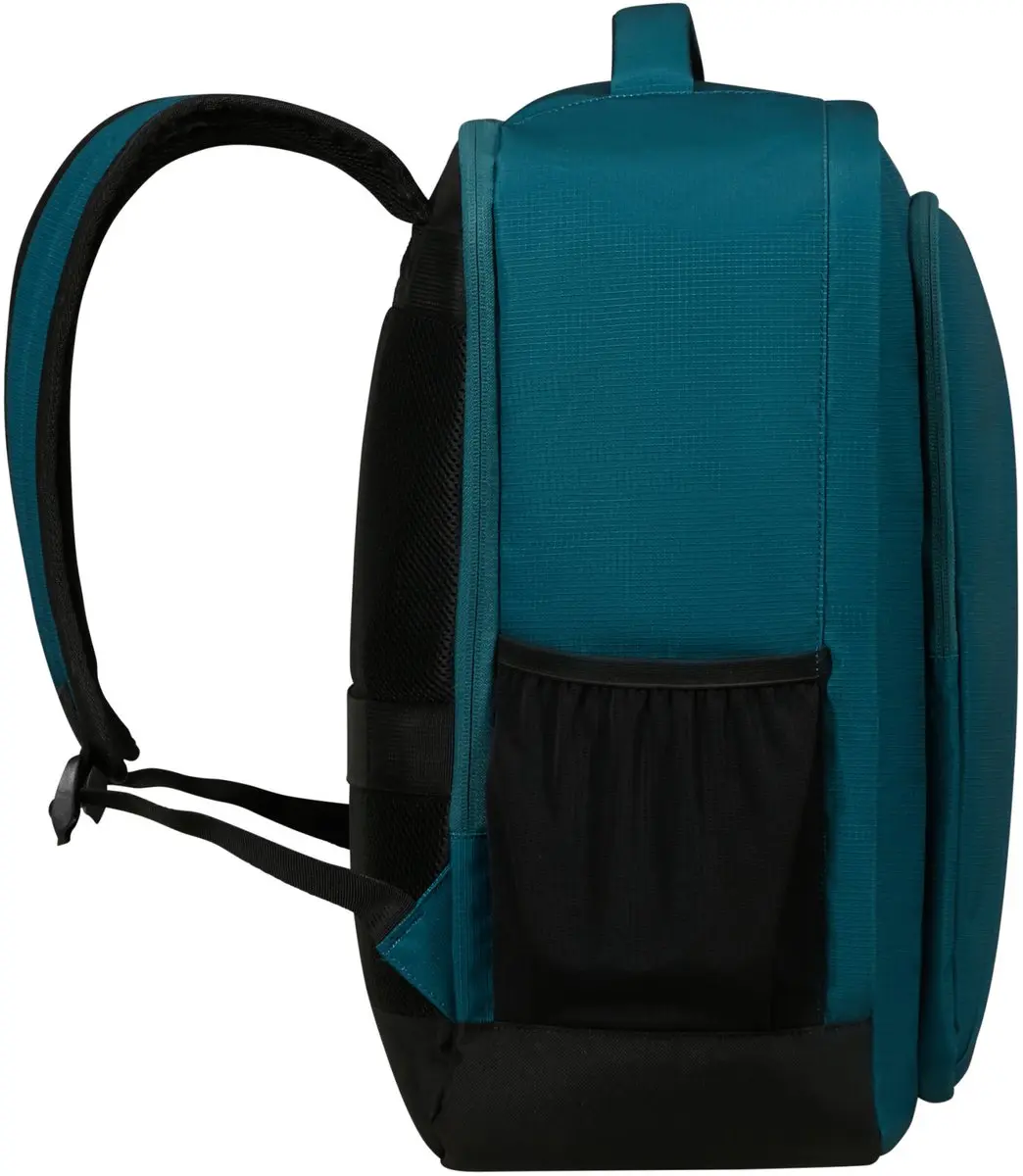 American Tourister Take2Cabin Rugzak 26,5L - 15,6" Laptopvak - Totaal Teal - afbeelding 6 van 6