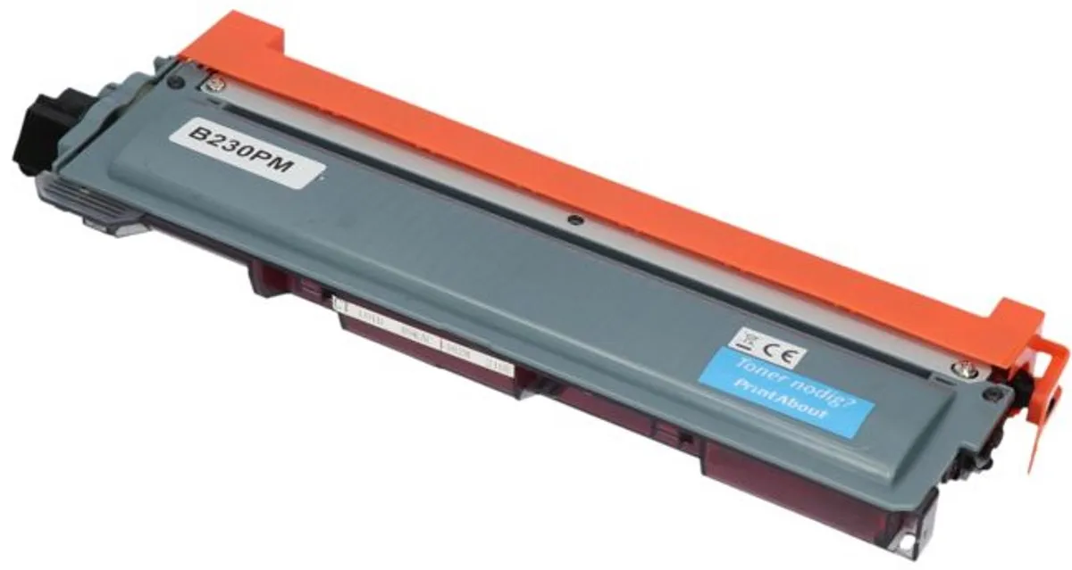PrintAbout Brother TN-230M Toner - Magenta - 7.300 Pagina's