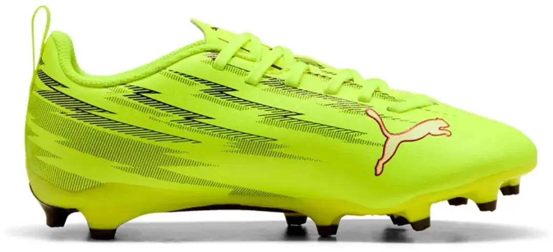 PUMA Ultra 6 Play FG/AG Jr Voetbalschoen - Wit - Maat 37