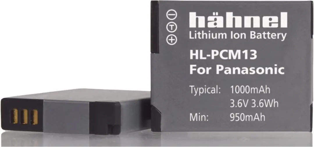 HAHNEL HL-PCM13 Li-Ion Accu 1000mAh - Compactcamera - afbeelding 3 van 5