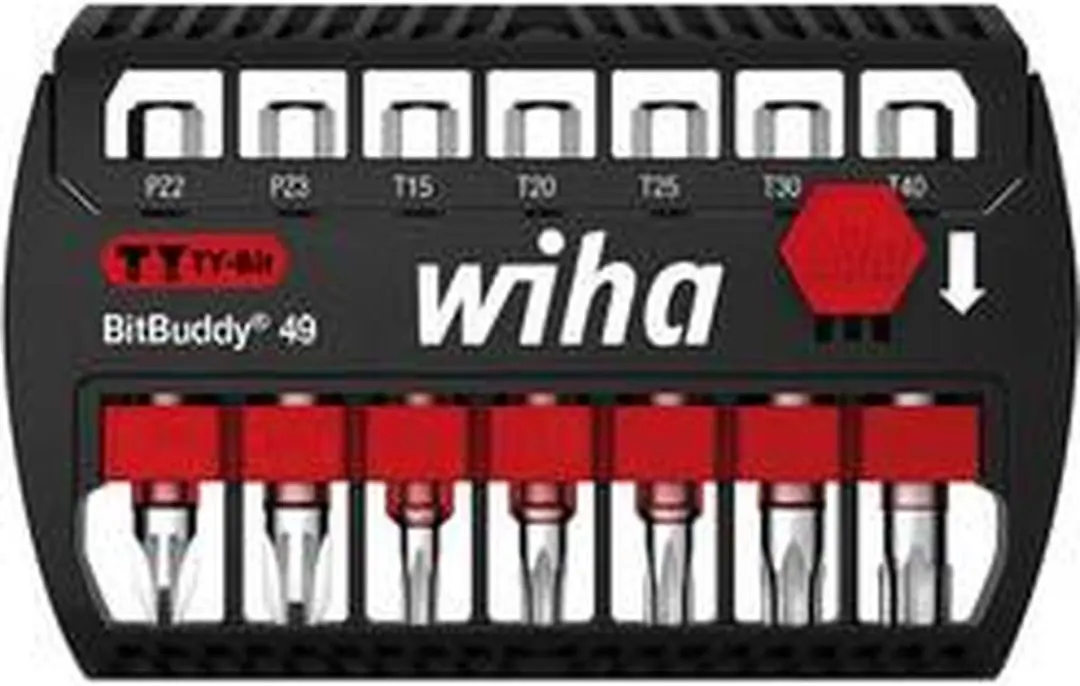 Wiha 42118 Bitset 7-delig Torx plus, Kruiskop Pozidriv
