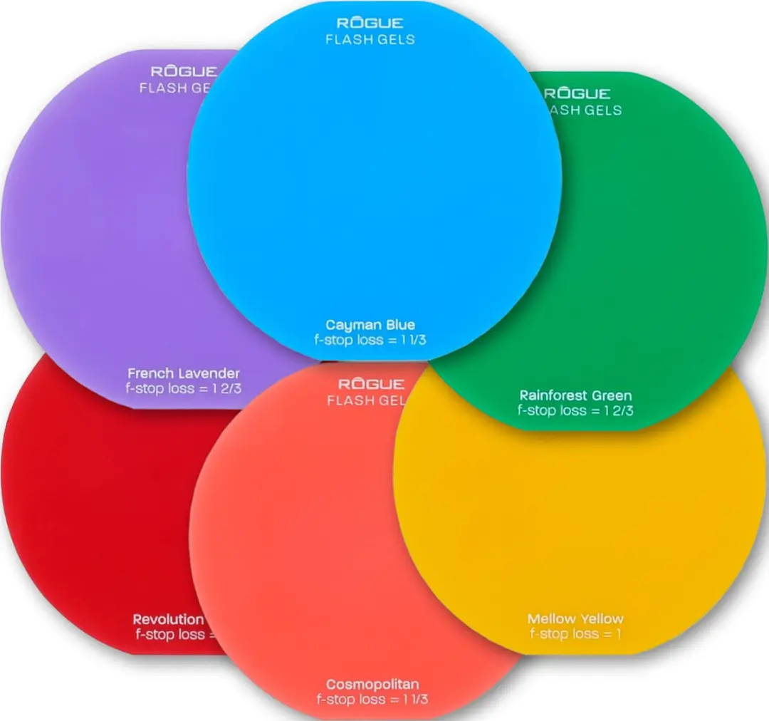 Rogue Round Flash 2 Gel Kit - 20 Theatrale Kleuren