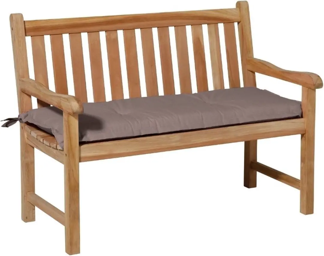 Madison Tuinbankkussen Panama 120x48cm - Taupe - afbeelding 4 van 6