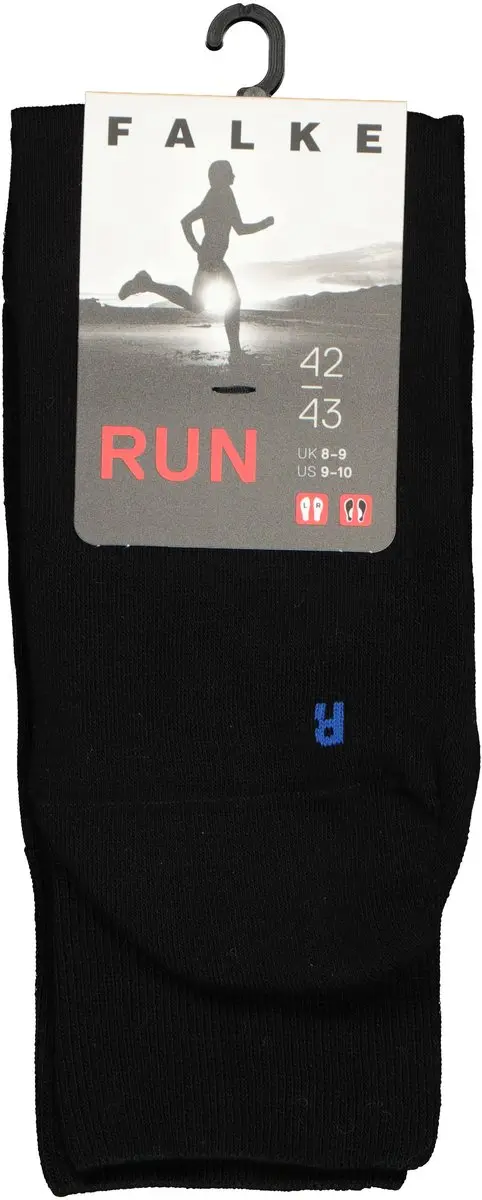 Falke Run Sokken - 1 Paar - Zwart